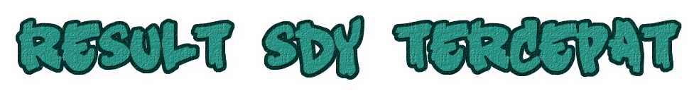 Result SDY Tercepat